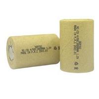1.2V Ni-Cd  4/5 SC 1000 Mah Kağıt Şarjlı Pil 3C Başsız/Flat Head