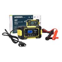 12V 6A SARI LED GÖSTERGELİ AKÜ ŞARJ CİHAZI UC-C120501A
