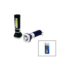 2IN1 1W + COB LED FİŞ ŞARJLI EL FENERİ