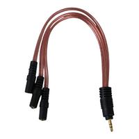 3.5 MM STEREO ERKEK/3 X 3.5 MM STEREO DİŞİ 5+1 KABLO