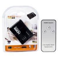 3 GİRİŞ 1 ÇIKIŞ HDMI SWITCHER TOPLAYICI KUMANDALI ADAPTÖRSÜZ