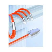 3 İn 1 Universal Data Şarj Kablosu 120W- 3A Hızlı Şarj & Veri