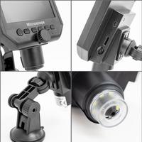 4.3 LCD DIGITAL EKRANLI 3.6 MP HD TAŞINABİLİR MİKROSKOP (1-600X ZOOM-LİTYUM PİLLİ)