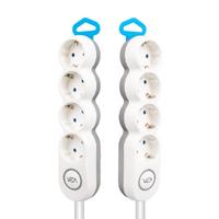 4LÜ 1.5 METRE KABLOLU ANAHTARLI GRUP PRİZ