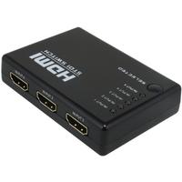 5 GİRİŞ 1 ÇIKIŞ HDMI SWITCHER TOPLAYICI KUMANDALI ADAPTÖRSÜZ
