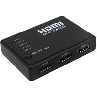 5 GİRİŞ 1 ÇIKIŞ HDMI SWITCHER TOPLAYICI KUMANDALI ADAPTÖRSÜZ