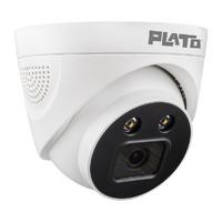 5MP COLOR VU MİKROFONLU 3.6 MM 2 ATOM LED PLASTİK KASA AHD DOME KAMERA