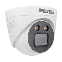 5MP COLOR VU MİKROFONLU 3.6 MM 2 ATOM LED PLASTİK KASA AHD DOME KAMERA