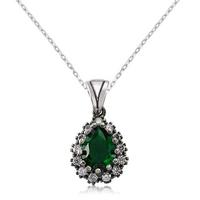 925 Ayar Gümüş Hürrem Sultan Kadın Gümüş Kolye ST0470525P