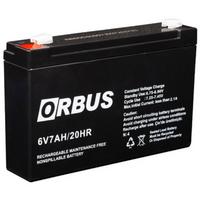 AKÜ 6 VOLT 7 AMPER ORBUS (150 X 30 X 94 MM)