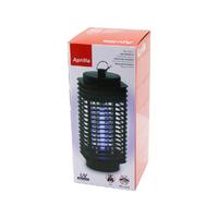 APRİLLA AIK-9912  FANUS MODEL  ELEKTRİKLİ SİNEK ÖLDÜRÜCÜ UVA FLORESAN MOR IŞIK 3W METAL ASKI HALKASI 11X11X24CM
