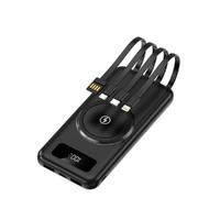 Cekave 10000mah 2.1A Output  Quick Charge kablolu ve kablosuz hızlı Power Bank