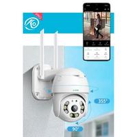 CEKAVE PRO Dış Mekan Güvenlik Kamerası 3 Mp Ptz Ip Gece Görüşlü Kablosuz Wifi