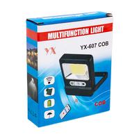 COB LEDLİ SOLAR PANELLİ ÇOK FONKSİYONLU LAMBA