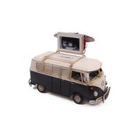 Dekoratif Metal Minibüs Çerçeveli ve Kumbaralı Hediyelik (3394S)