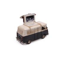 Dekoratif Metal Minibüs Çerçeveli ve Kumbaralı Hediyelik (3394S)