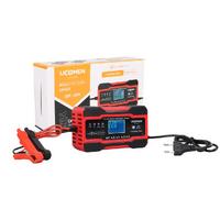 KIRMIZI 12/24 VOLT 10 AMPER LED GÖSTERGELİ AKÜ ŞARJ CİHAZI UC-C121001A
