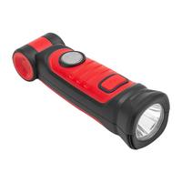LED+COB IŞIK ÇOK FONKSİYONLU PİLLİ (3*AAA) EL FENERİ