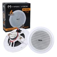 MAGICVOICE MV-6724  5 13 CM 8 OHM 6 W BEYAZ ALÇIPAN HOPARLÖR TRAFOSUZ