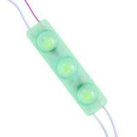 MODÜL LED 12V 1.5W YEŞİL YANIP SÖNEN PARLAK TEK RENK 2835 69 X 16 MM IP65 160-180LM 160 DERECE