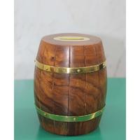 Pirinç Fıçı Kumbara (Esk-1786)