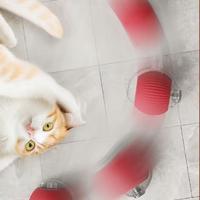 Şarjlı Otomatik Hareketli Kedi Köpek İçin 360 Derece Dönen İnteraktif Akıllı Oyun Topu