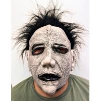 Siyah Saçlı Michael Myers Lateks Yüze Tam Yapışan Et Maske Korku Maskesi