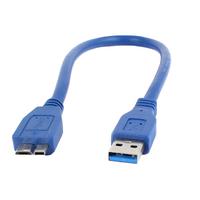 USB 3.0 MAVİ 30 CM DATA MICRO USB KABLOSU