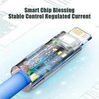 USB TO LİGHTNİNG 120W-6A 1 Metre Hızlı Şarj & Hızlı Veri Kablosu