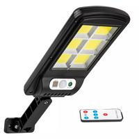 W756-6 HAREKET SENSÖRLÜ 3 MODLU UZAKTAN KUMANDALI 6 COB LEDLİ SOLAR LAMBA