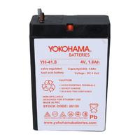 YH-41.8 4 VOLT - 1.8 AMPER KURU AKÜ (50 X 76 X 22 MM)