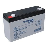 YH-612 6 VOLT - 12 AMPER KURU AKÜ (150 X 50 X 94 MM)